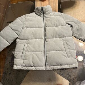 Gray Puffer Jacket